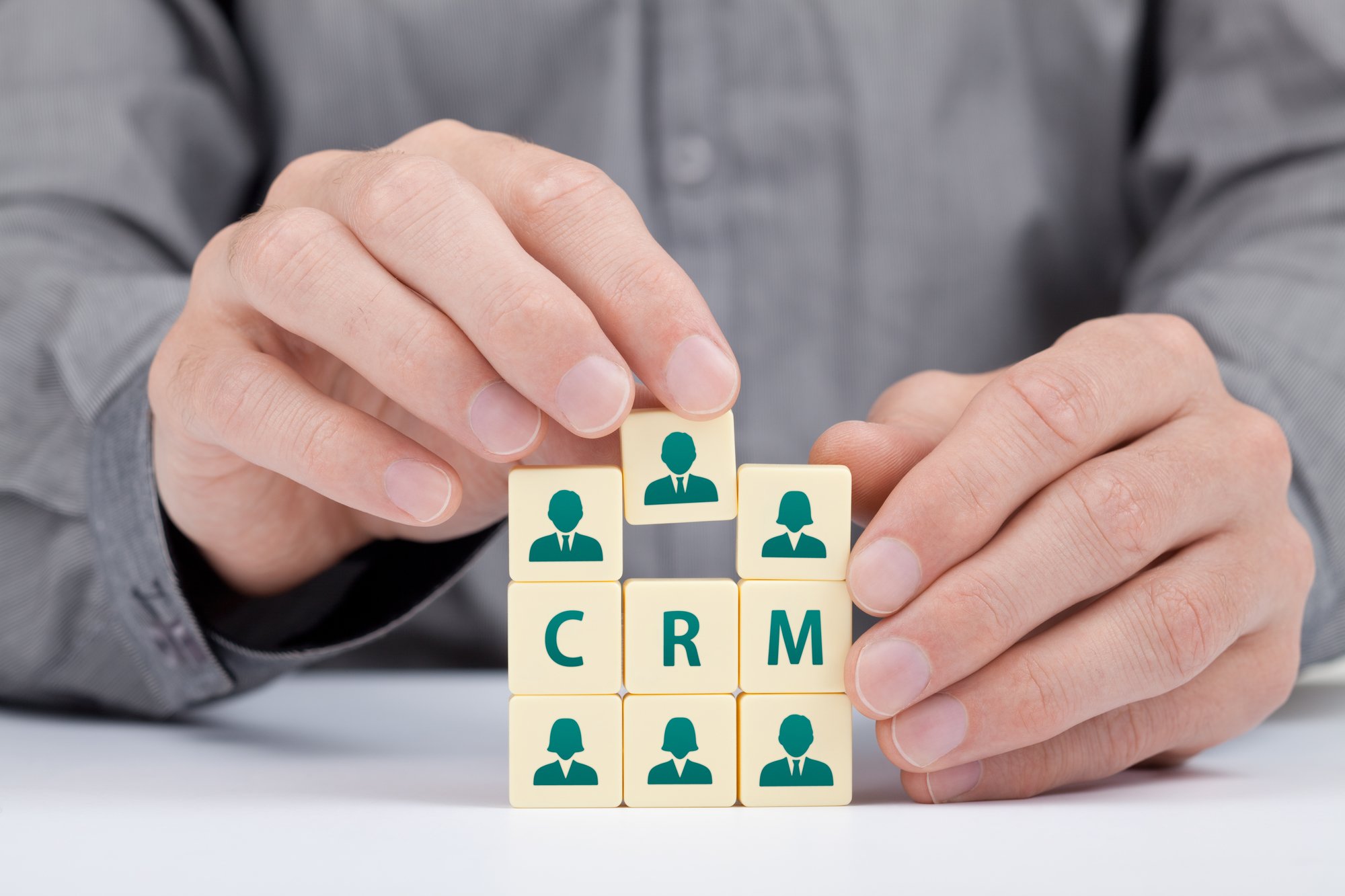 CRM concept
